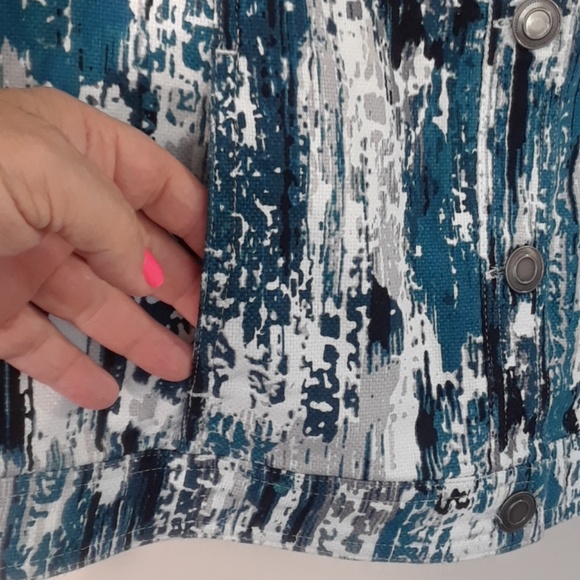 Christopher & Banks Denim-like jacket - Picture 2 of 8